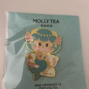 Molly Tea Mermaid Enamel Pin